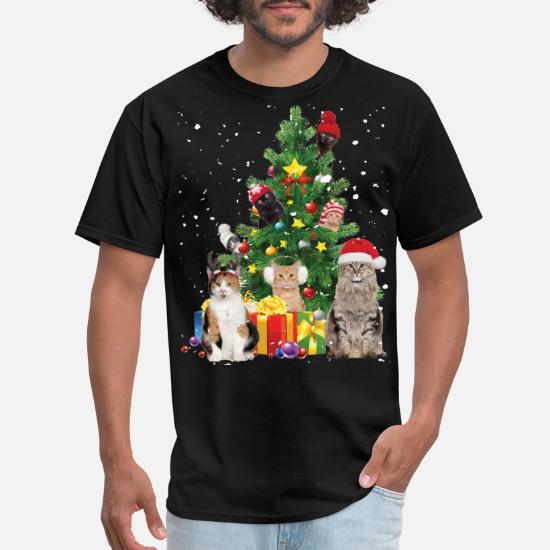 christmas tree cats - cat christmas 